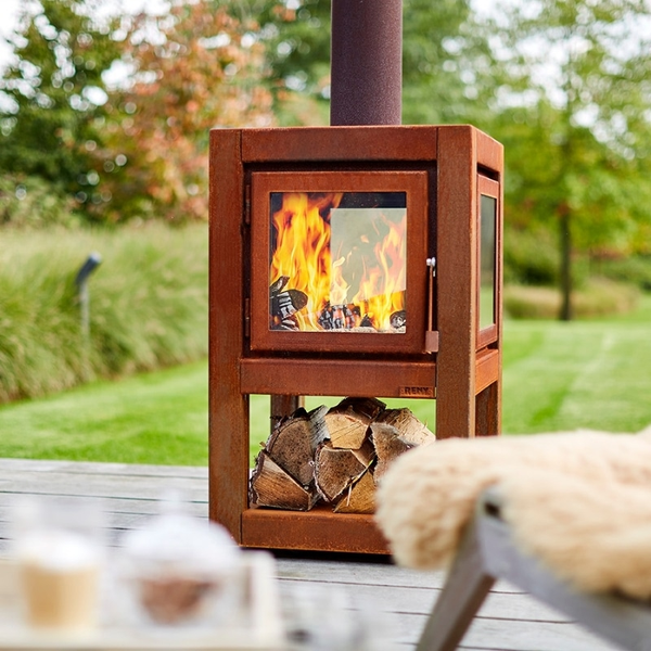 Dwarf 4kw Micro Mini Wood Stove Overnight Logs Wood Stove