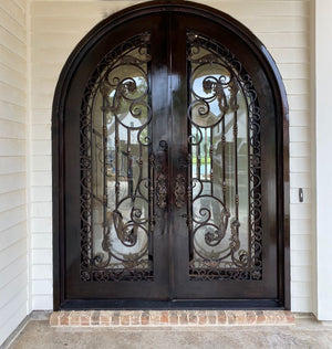 Home100 76"x96" Double Iron Door Installed in Madison, MS