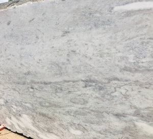 White Montblanc Marble Slab,118''x73''x1.18'', $60/sf include installation