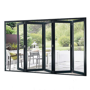 5 Door Leaf 144"x96" Aluminum Folding Entry Door HAD2205
