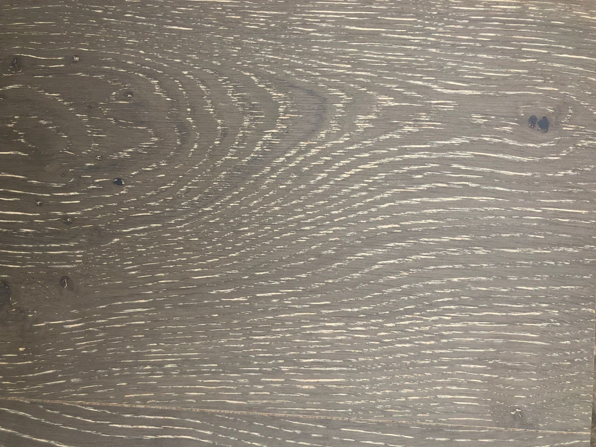 7.5“ Engineered European White Oak Hardwood Flooring, Wood Ripple