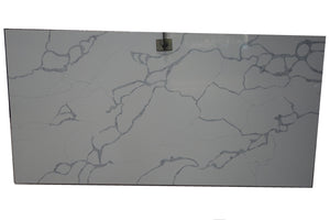 Calacatta Khaki White Quartz Slabs #VM, 126''x63''x1.18'', $65/sf include installation