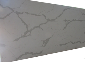 Calacatte White Quartz Slab #01, 126''x63'', $65/sf include installation