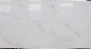 Calacatte White Quartz Slab #KS5031, 126''x63''x1.18'', $65/sf include installation