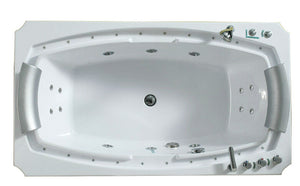 M-B8065 Luxury Hydro Massage Bathtub,71L"X39"WX22.5"H-1