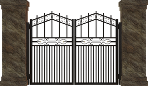 Custom Security Iron Gate,HGI0076